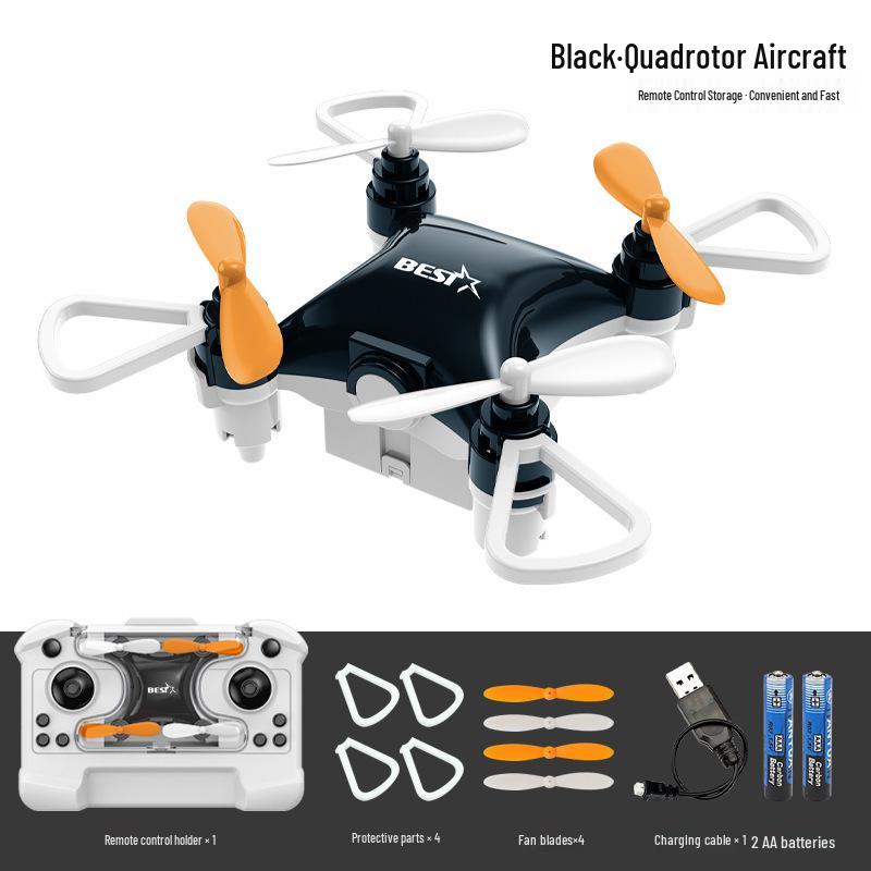 Compact Children's Mini Drone: Fixed-Height Quadcopter Remote Control Toy