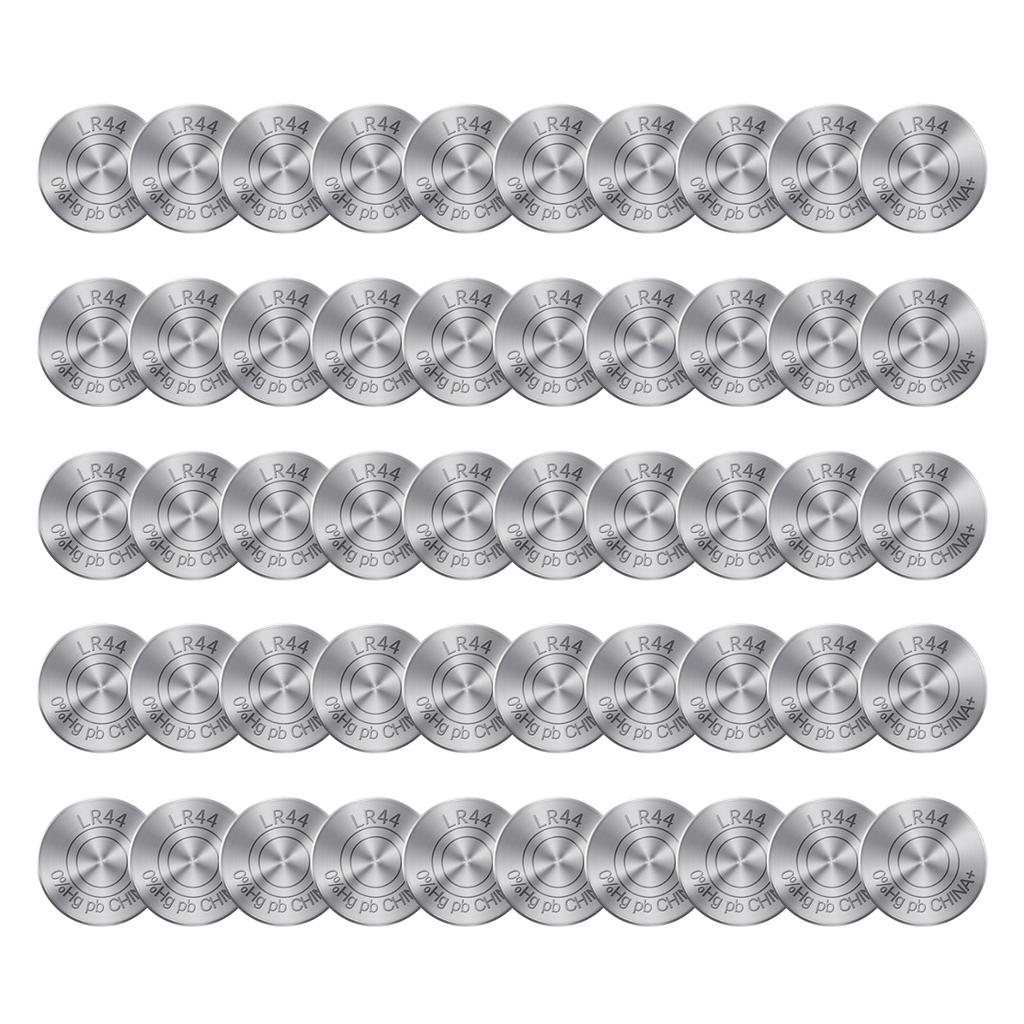 50/100Pcs AG13 LR44 A76 357 357A LR1154 SR1154 SR44 1.55V Alkaline Battery For Watch Calculator Car Key Remote Clock