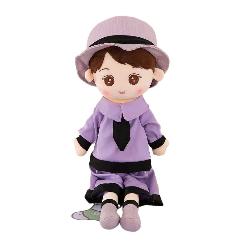 Kawaii Plush Girl Dolls Soft Stuffed Dolls Lovely Plush Toys Girl Toys Kids Birthday Valentine Gift