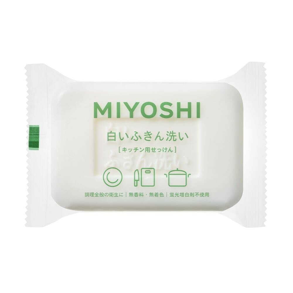 MIYOSHI Miyoshi Soap White Dishcloth Washer 135g