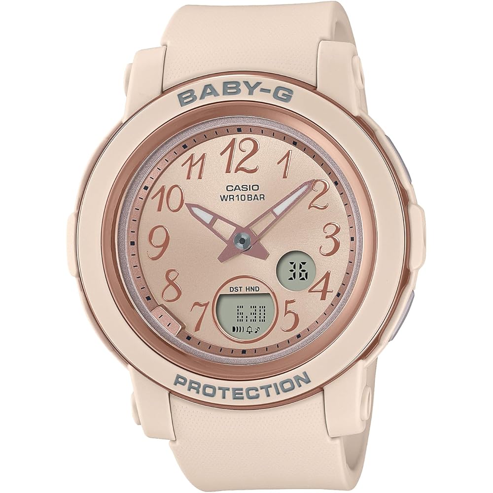 

Часы Casio Baby-G (Официальный японский продукт) BGA-290SA-4AJF Женские Розово-Бежевые