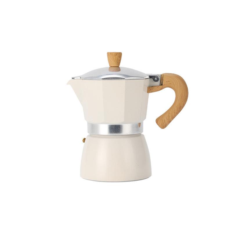 Single-valve Moka Pot Italian Small Coffee Maker for Hand Brewing At Home 1/2/3/6/9 Cups Moka Pot Coffee Brewing Utensil Set