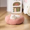 Lesure Washable Pet Bed for Dogs and Pet Fully Washable and Easy to Suitable for and Small Pink Cats, Fluffy, Non-Slip, Flower-Shaped Cushion, Clean,
