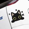 Zhaogi cat car cute cat car stickers glass cover scratches stickers electric car cartoon body stickers decorative accessories