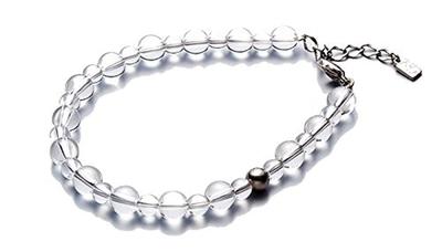 Phiten Armband Kristal Combinatie Armband 17cm verlengstuk (5mm/7mm kralen) (+3cm inbegrepen)
