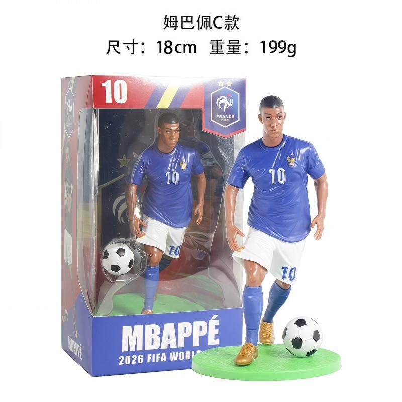 Figurină de Acțiune Star Fotbal Model 18CM Cupa Mondială 2026 Jucărie Colecționabilă Decor Birou