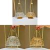 Acrylic Crossbody Bag For Women With Drawstring Closure For Daily Use