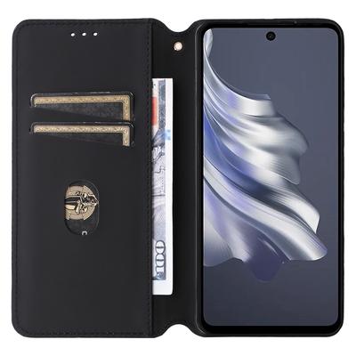 For Honor 200 Pro 5G Case Rhombus Imprint Anti-Scratch Leather Phone Cover