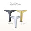 4 pezzi divano divano tavolino da caffè gambe in acciaio bagno moderno gambe triangolari mobili accessori ferramenta