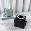 Roll Paper Box Multifunctional Square Large Diameter High Capacity Reusable Pen Holder Faux Leather Napkin Paper Case Desktop Sundries Organizer