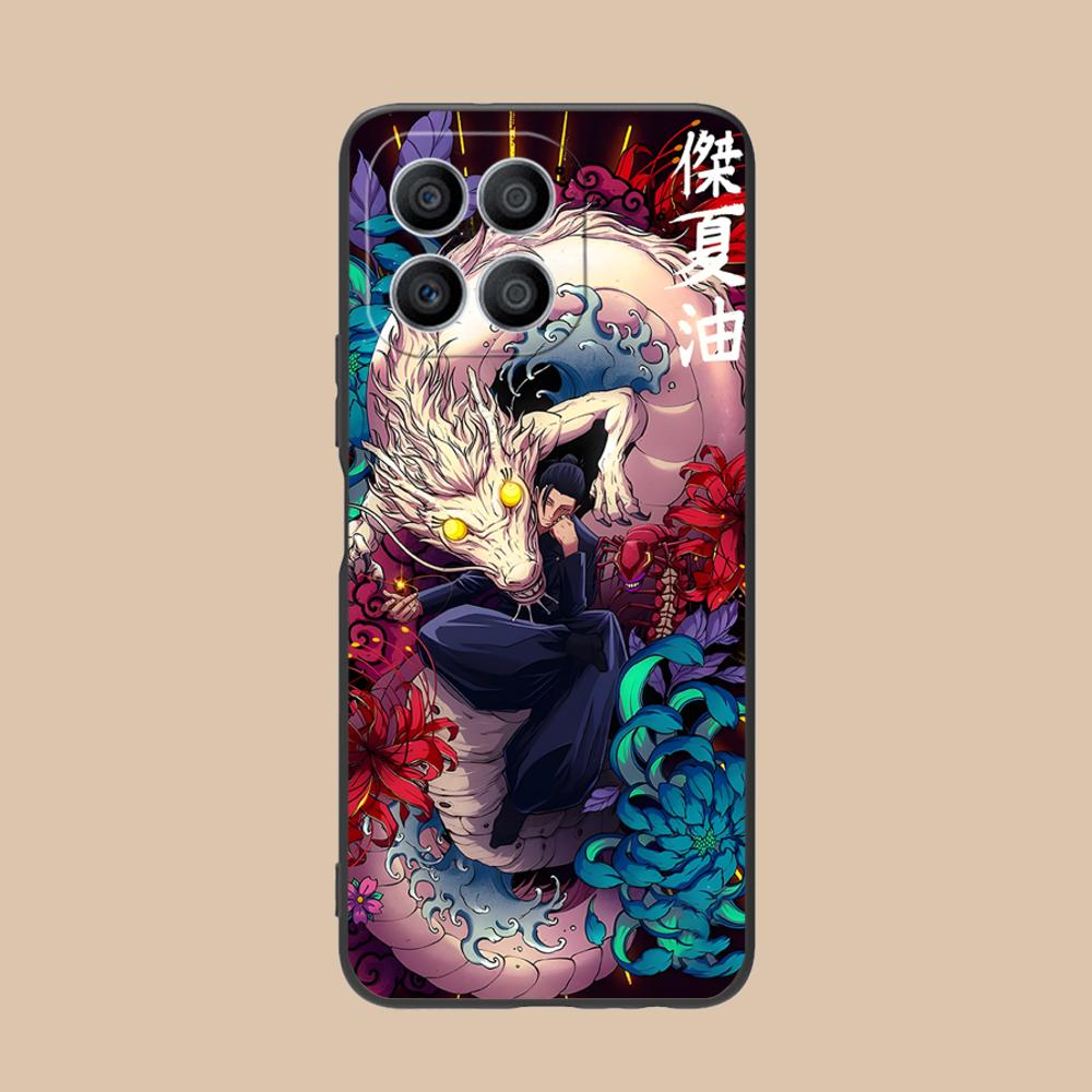Jujutsu Kaisen Geto Suguru Phone Case for Honor 90 80 70 60 50 30 20 10 9 8 7 Pro S SE Lite 5G Colorful Printing Cover Cover