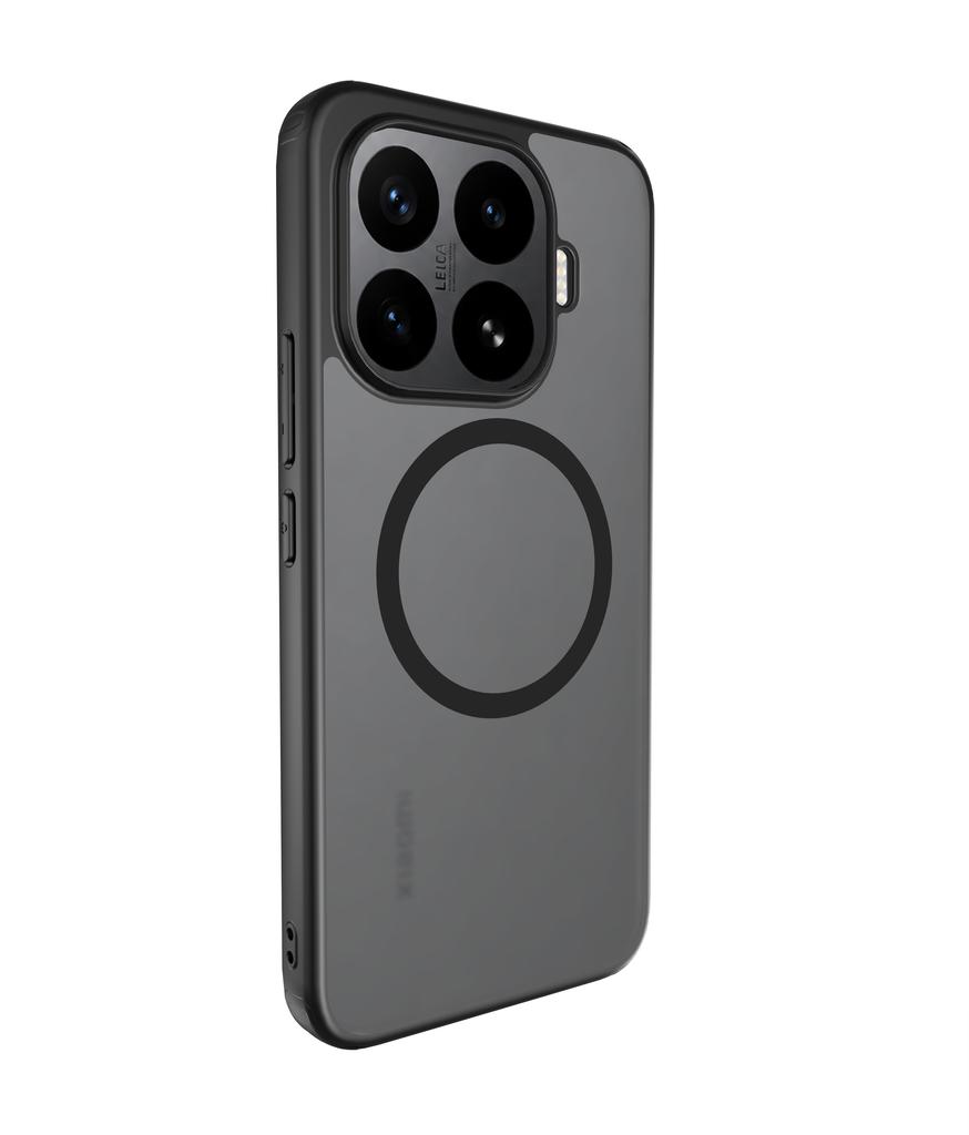 Etui do Xiaomi Mi 17T/17T Pro Magnetyczne Matowe Matowe Skóra Dziecka Odporne na Odciski Palców Odporne na Upadki Podniesione Krawędzie Obiektywu Aparatu Pokrowiec