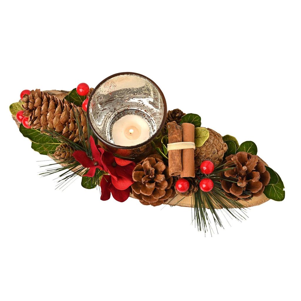 Cinnamon Candle Holder -Long Board