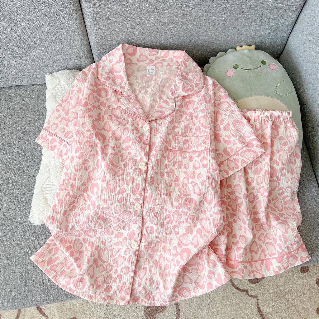Dolce Pigiama in Cotone Nuvola per Donna - Set Estivo 2026 a Maniche Corte