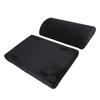 Foot Rest Black Ergonomic Height Adjustable Half Cylinder High Rebound Memory Foam Footstool for