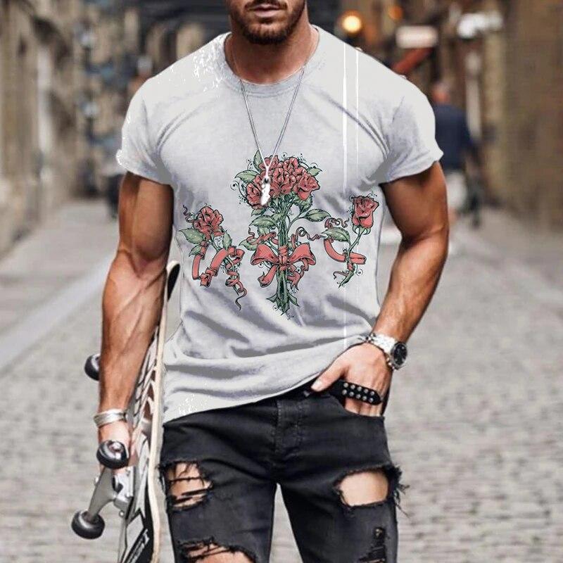 Мужская футболка с изображением мультяшного автомобиля — фото 13