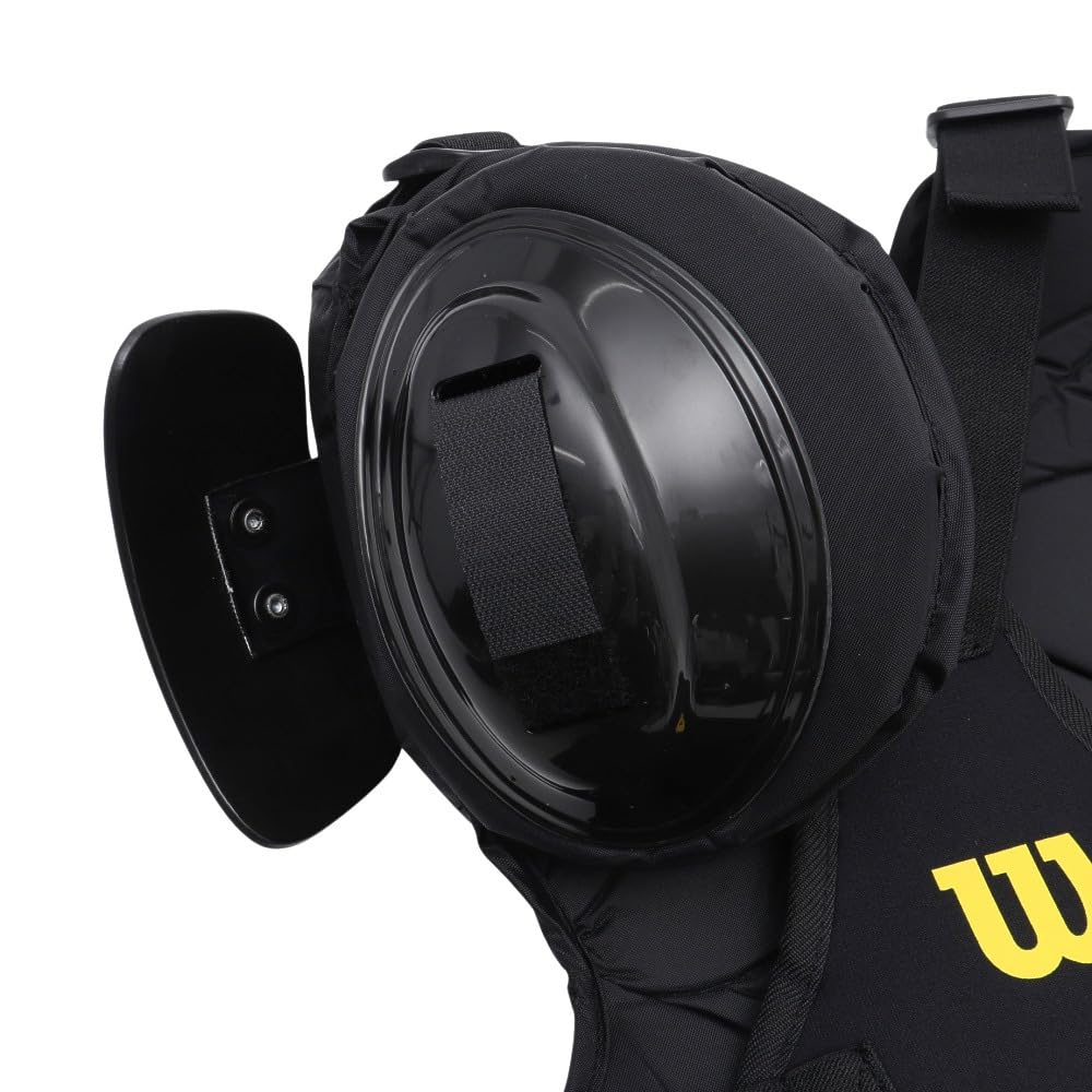 Wilson Pro Gold Brustschutz Baseball Hardball Schiedsrichter Schutz NPB Spezifikation Schiedsrichter Ausrüstung WTA3211NPSM Leicht zu Bewegen und Fest zu Schützen (Zum