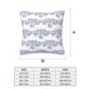 Vancouver Canucks Hockey Canada Square Pillowcase Cushion Cover Pillow Case Throw Pillow Cover for Home Sofa Living Room