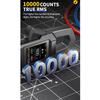 Digital Multimeter Measuring Diode Frequency with Brightness Adjustment Current Voltage Meter 10000 Counts Clamp Meter