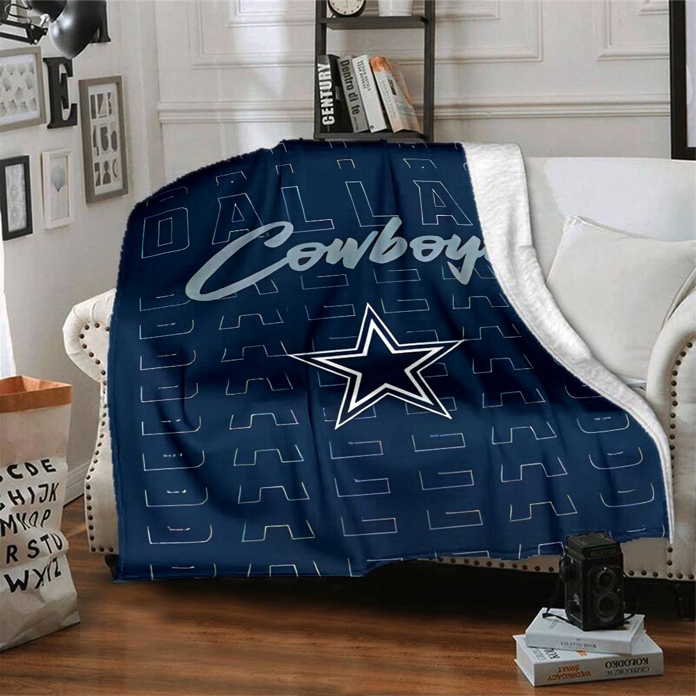 1pc Blanket - Dallas Cowboys Print Design,Lightweight Blanket for Sofa,Bed- Soft &Warm,Gift for All Seasons