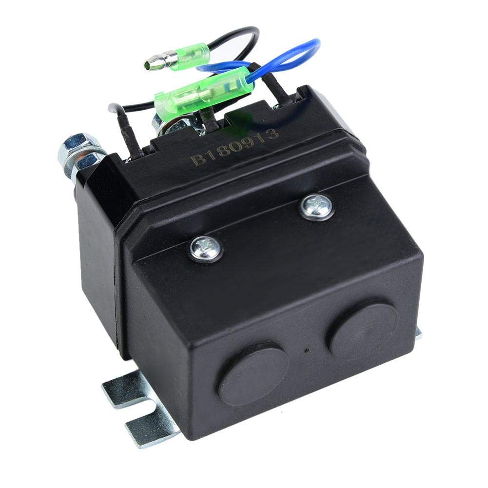 Winch Solenoid Relay, Winch Contactor Reversing Relay for 1500-5000lb ATV UTV Winches
