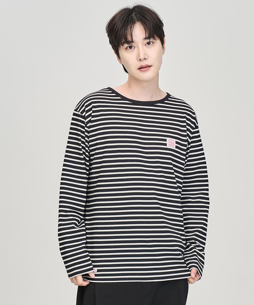 Pidelliti Cooling Stripe Long Sleeve T-Shirt Black
