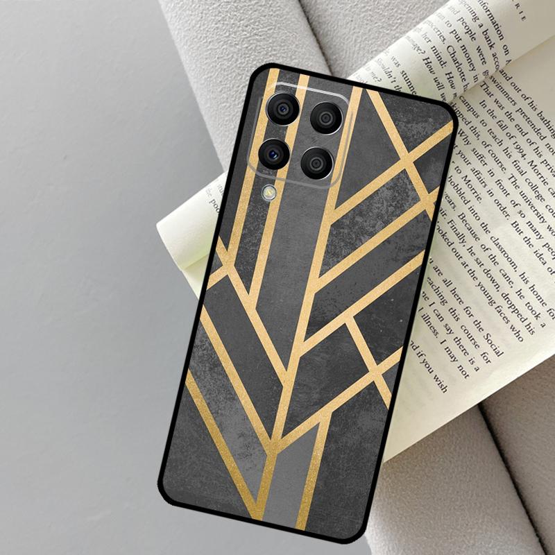 Marble Geometric Art For Samsung Galaxy M35 M21 M16 M06 M33 M13 M53 M11 M31 M55 M15 M14 M34 M54 M12 M32 M52 Case