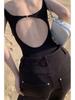 Women's Summer Backless Sleeveless Bodysuit: New Niche Design, Slim Fit Hot Girl Look