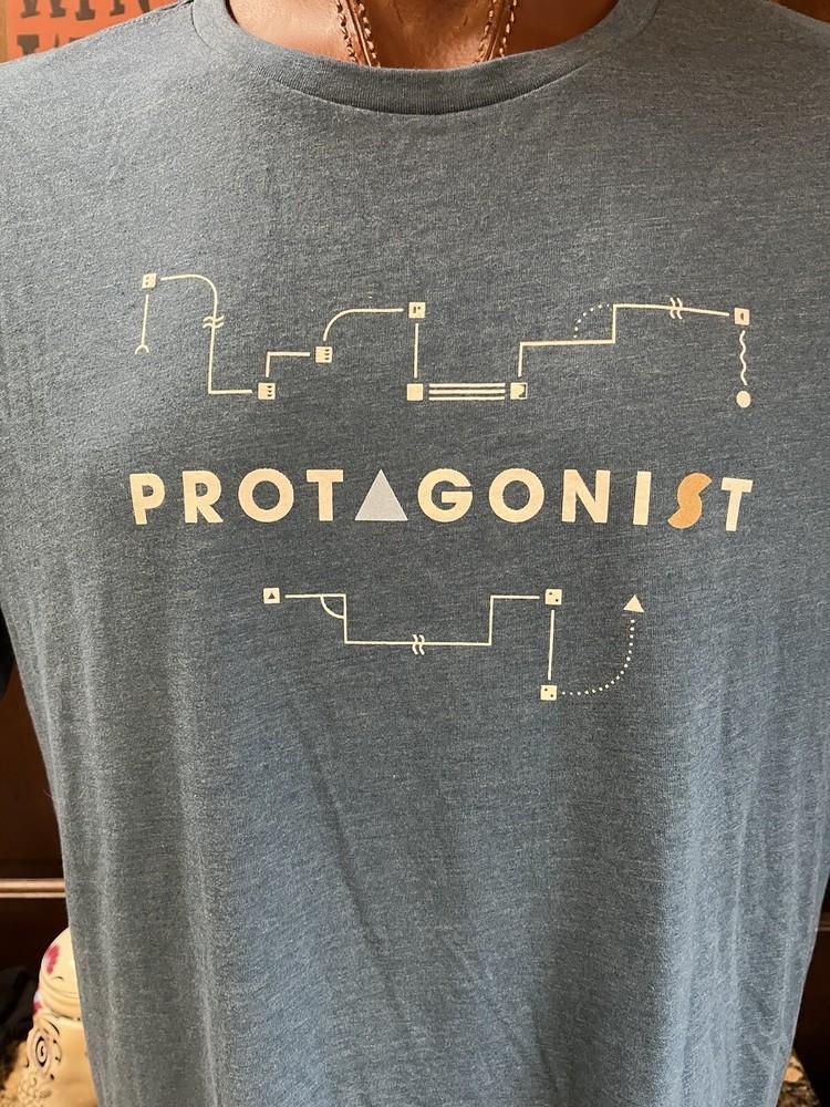 Protagonist Brewery Charlotte North Carolina We Make Beer Blue 3XL T Shirt  Unisex T-Shirt L