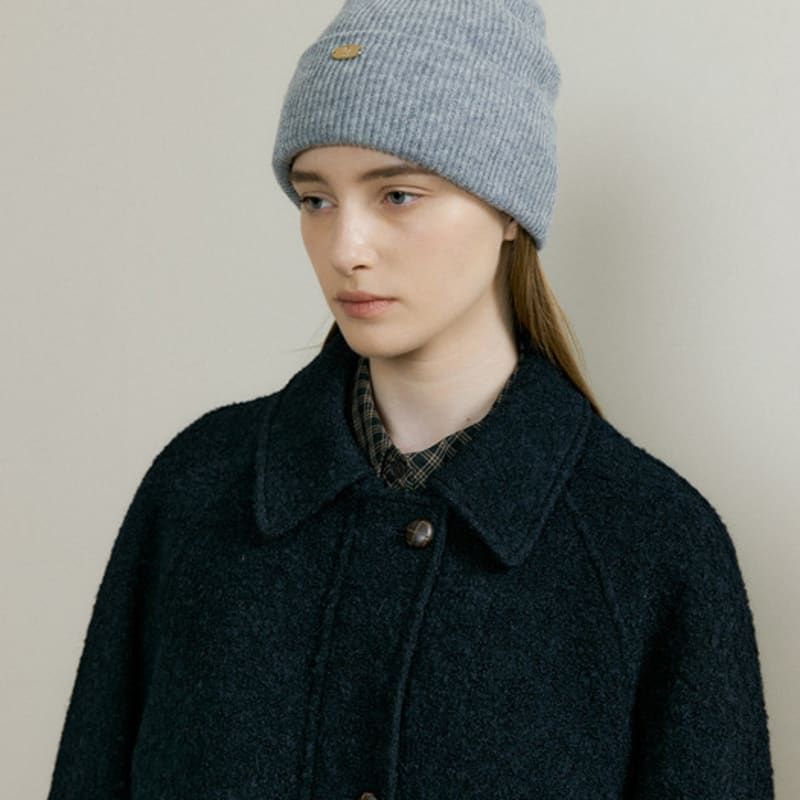 THE PENNY WOOL KNIT BEANIE - 2color