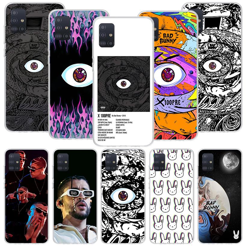 Bad Bunny X100pre Phone Case For Samsung Galaxy A52 A32 A22 A12 A02S A50S A30S A51 A31 AA71 Note 20 Ultra 10 S10 Plus Galaxy A52