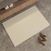 Rubber Non-Slip Quick Dry Absorbent Thin Bathroom Rugs Fit Under Door Bathroom Floor Mats-Shower Rug for In Front of Bathtub, Sink