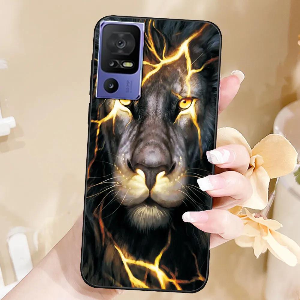 Case For TCL 40 SE Coque TPU Soft Silicone Fashion Phone Funda For TCL 40 SE Back Cover Floral Case Luxury Capa Marble Bumper