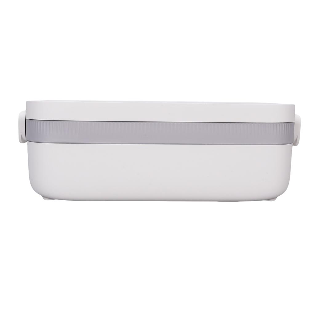 Heated Lunch Box 304 Stainless Steel Battery Powered Cordless Electric Lunch Box Portable Food Warmer for Car Work Picnic Outdoor Use