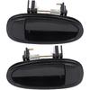 ECCPP Exterior Door Handles 1996-1999 for Toyota for Avalon Outer Replacement Rear Driver Left Passenger Right Door Handles 2pcs Black 69240AC010C0,