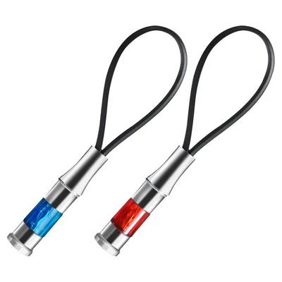 Car Anti-Static Earth Ground Wire Belt Car Static Electricity Releaser Electrostatic Discharger Keychain Anti-Static Flex Strip