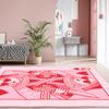 2D Printing Rug Fashion Home Decor, Commercial Decor Carpet, Sofa Cushion Bedroom Rug, Bedside Blanket Door Entrance Mat, Dining Table Carpet