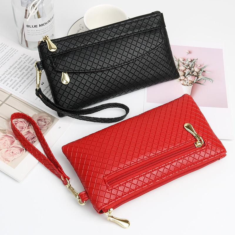Korean Style Women's Clutch Handbag - Mini Cell Phone & Coin Purse