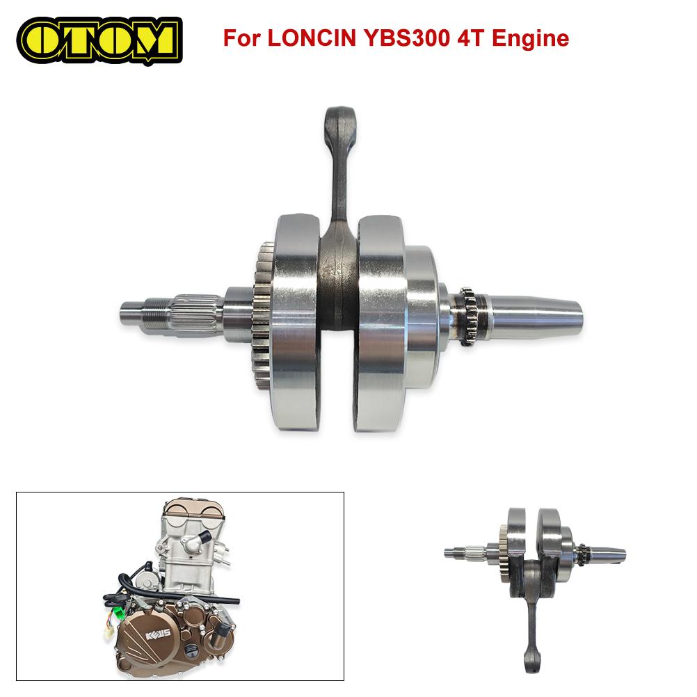 For LONCIN YBS300 Motorcycle Crankshaft Assembly Connecting Rod Shaft 4-stroke Water-Cooled Engine Accessories Motocross Bikes