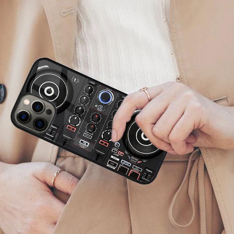 Electronic Music DJ Controller Mixer Magnetic Phone Case For APPLE iPhone 17 Air 16 14 13 12 Pro Max 15 Plus MagSafe Cover
