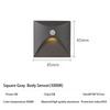 Outdoor Lighting Recessed Wall Lamp Waterproof IP61 1W Led Embedded Step&Stair Balcony Porch Aisle Yard Night Light Home Supply