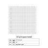 2021 A5 Loose-Leaf Planner Refill: Blank Grid & Lined Inner Pages, 6-Hole