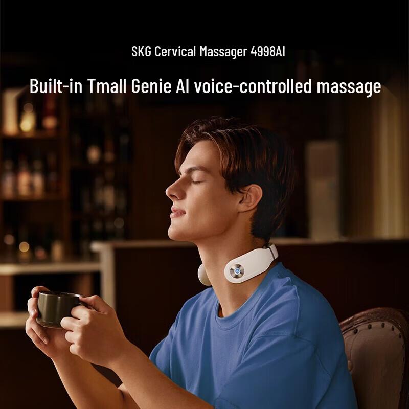 

SKG Smart Neck Massager with Heat Therapy CN plug (adapter included)