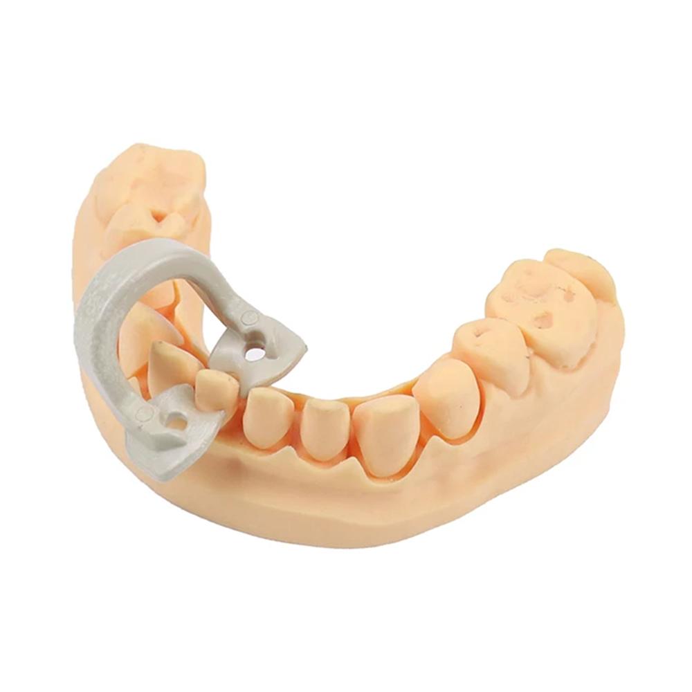 High Quality 4pcs/box Dental Dam Clips Resin Barrier Clamps Rubber Sectional Matrix Band Molar Clips Dental Rubber Dam Clip