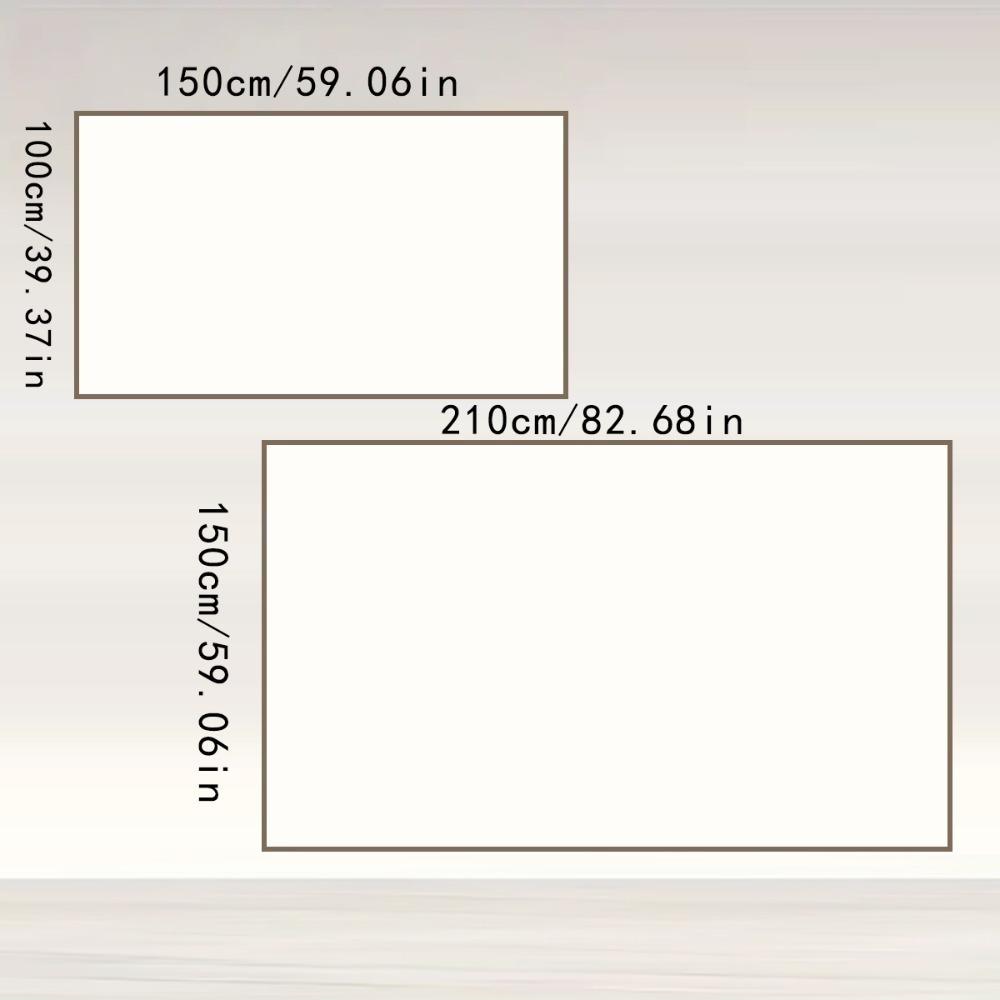 2D Plane, 1pc Lush Ivy and Stone Wall Polyester Background - Realistic Green Moss-covered Rock Design