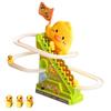 Cartoon Electric Duck Track Toys Cute Interactive Escalator Toy Duck Roller Coaster Toy  Children