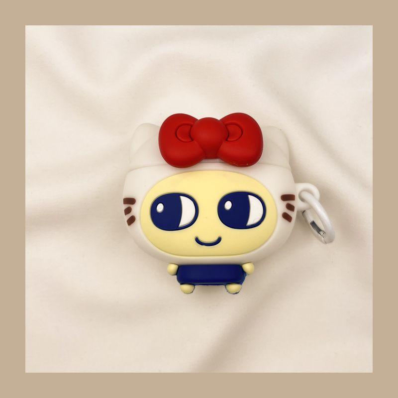 

Чехол для Airpod3 для Apple Pro Чехол для наушников Второе поколение Беспроводной Bluetooth Третье поколение Aipods2 Поколение Airpodpro Четвертое поколение 5 AirPods Pro2 [KT Cat Ma Meiji] Send Hook