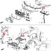 OAUTOO 30pcs Engine Cover Retainer Clip Compatible with Honda & Acura 91547-TZ5-A02