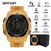 Sanda Multifunction Teen Sports Watch: Calorie Counter, Single Display, Pedometer, Waterproof.