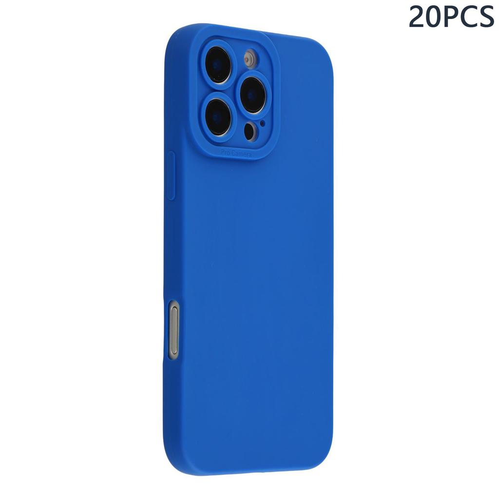 Bulk Purchasing 20Pcs For iPhone 16 Pro Max Case Precise Cutouts 1.3mm TPU Matte Phone Cover